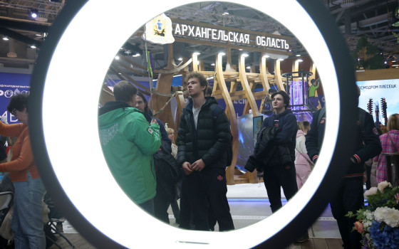 «Академия СКА-Юниор» посетила Международную выставку-форум Россия.